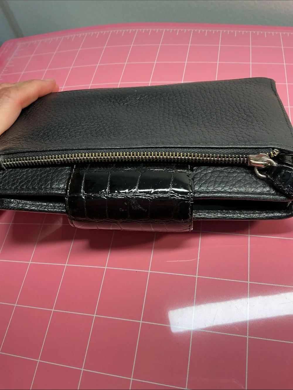Brighton black leather wallet